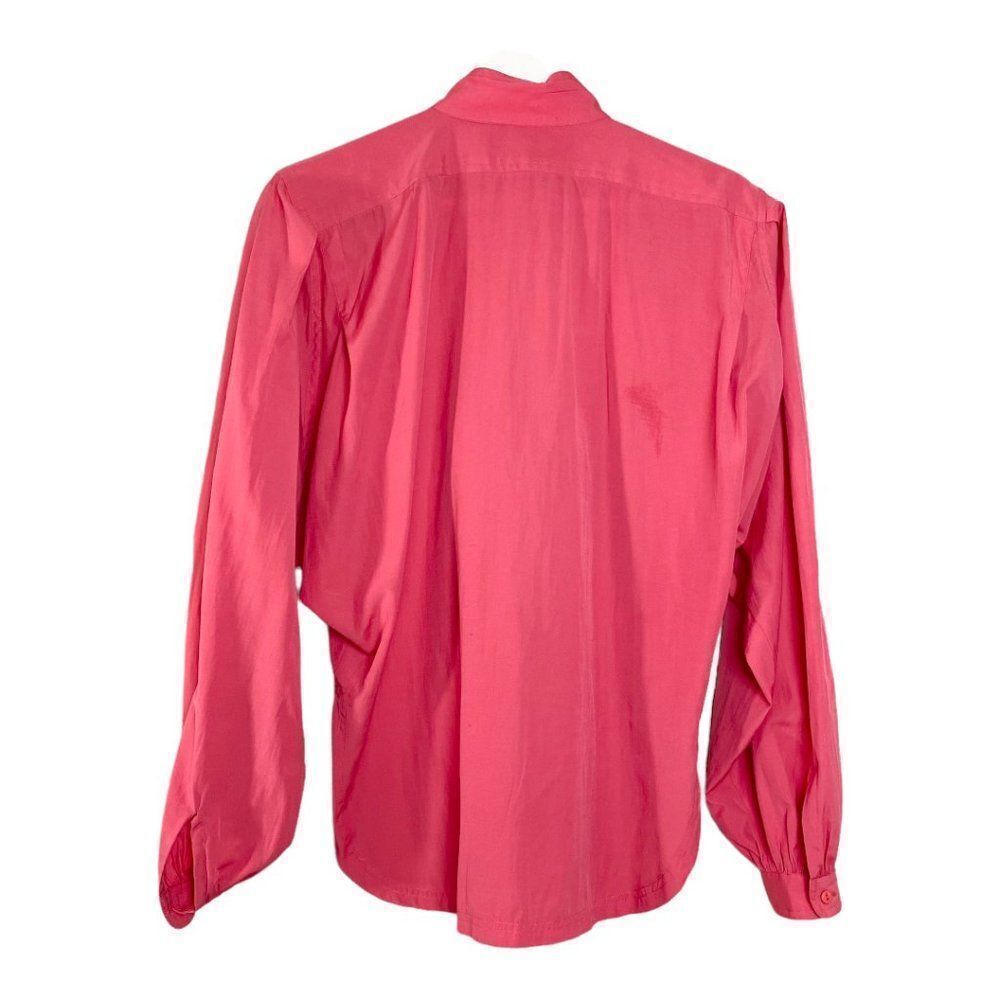 VINTAGE Marc D'Alcy Balloon Sleeve Blouse - Picture 2 of 9